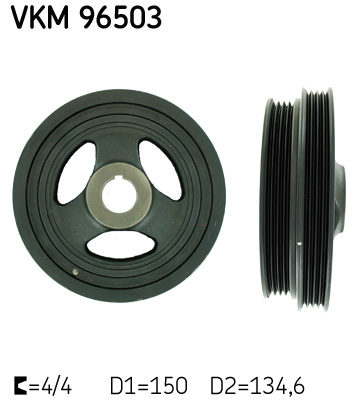 SKF Riemenscheibe, Kurbelwelle VKM 96503